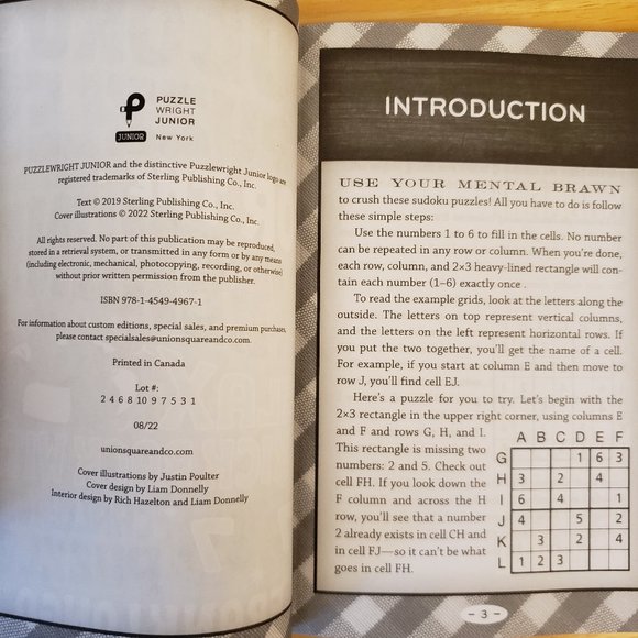 Crossword + Sudoku Puzzles for the Weekend Paperback Books (Set of 2) - Picture 6 of 6